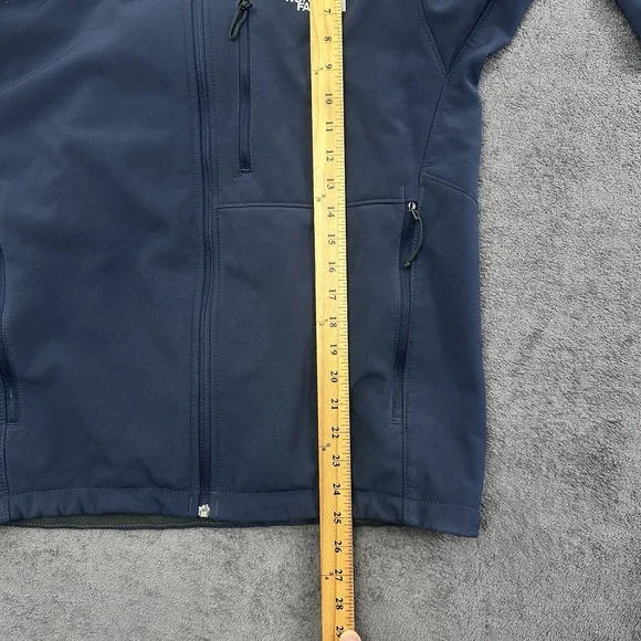 The North Face Jacket Mens size MEDIUM  BLUE  Windproof Softshell Gorp - Picture 6 of 9